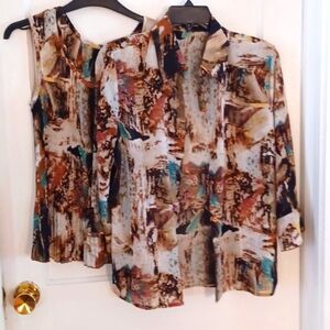 Sere Nade 2 pc. Blouse set 1990's women's size large